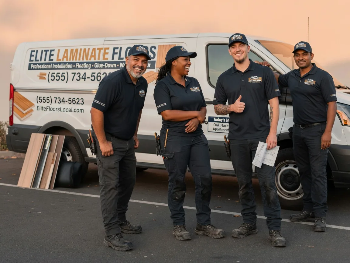 Laminate flooring installation company in New London, NC